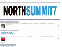 Tablet Screenshot of northsummit7.com